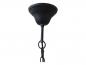 Preview: Chic Antique Factory Lampe Deckenleuchte Antik Schwarz